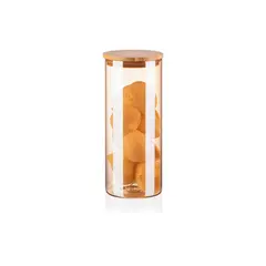 ქილა Ardesto Jar Golden Moon, 1000ml, glass, bamboo, round, golden - TechMall.geქილა Ardesto Jar Golden Moon, 1000ml, glass, bamboo, round, golden - TechMall.ge ,ქილა Ardesto Jar Golden Moon, 1000ml, glass, bamboo, round, golden - TechMall.ge