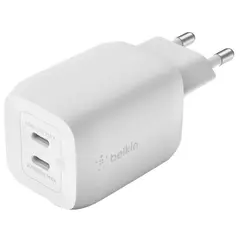 ადაპტერი Belkin Wall Charger 65W 2xUSB-C GAN PD PPS, white - TechMall.geადაპტერი Belkin Wall Charger 65W 2xUSB-C GAN PD PPS, white - TechMall.ge ,ადაპტერი Belkin Wall Charger 65W 2xUSB-C GAN PD PPS, white - TechMall.ge