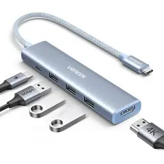 USB-C ჰაბი UGREEN CM478 (35581), USB, USB-C, HDMI, HUB, Blue - TechMall.geUSB-C ჰაბი UGREEN CM478 (35581), USB, USB-C, HDMI, HUB, Blue - TechMall.ge ,USB-C ჰაბი UGREEN CM478 (35581), USB, USB-C, HDMI, HUB, Blue - TechMall.ge