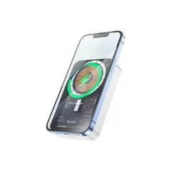 პორტატული დამტენი Hoco Q10A Transparent discovery edition PD20W magnetic wireless fast charging power bank(10000mAh) White - TechMall.geპორტატული დამტენი Hoco Q10A Transparent discovery edition PD20W magnetic wireless fast charging power bank(10000mAh) White - TechMall.ge ,პორტატული დამტენი Hoco Q10A Transparent discovery edition PD20W magnetic wireless fast charging power bank(10000mAh) White - TechMall.ge