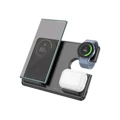პორტატული დამტენი Hoco CQ2 Flash folding 3-in-1 wireless fast charger(SAM Watch) black - TechMall.geპორტატული დამტენი Hoco CQ2 Flash folding 3-in-1 wireless fast charger(SAM Watch) black - TechMall.ge ,პორტატული დამტენი Hoco CQ2 Flash folding 3-in-1 wireless fast charger(SAM Watch) black - TechMall.ge