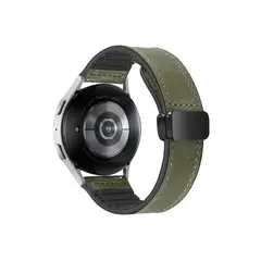 სმარტ საათის სამაჯური For Samsung Gear Sport / Huawei Watch GT 3 42mm Magnetic Genuine Cow Leather Watch Band, 20mm - Army Green - TechMall.geსმარტ საათის სამაჯური For Samsung Gear Sport / Huawei Watch GT 3 42mm Magnetic Genuine Cow Leather Watch Band, 20mm - Army Green - TechMall.ge ,სმარტ საათის სამაჯური For Samsung Gear Sport / Huawei Watch GT 3 42mm Magnetic Genuine Cow Leather Watch Band, 20mm - Army Green - TechMall.ge