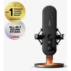 მიკროფონი SteelSeries Gaming microphone Alias Pro, Omni, USB-A, black - TechMall.geმიკროფონი SteelSeries Gaming microphone Alias Pro, Omni, USB-A, black - TechMall.ge ,მიკროფონი SteelSeries Gaming microphone Alias Pro, Omni, USB-A, black - TechMall.ge