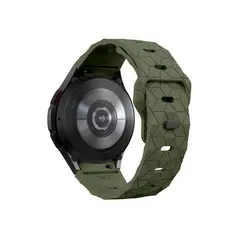 სმარტ საათის სამაჯური For Samsung Galaxy Watch FE 40mm KALEBOL KLB-ZQWFKGJ-001 / Watch 4 / 5 / 6 Football Pattern Silicone Watch Strap Band - Army Green - TechMall.geსმარტ საათის სამაჯური For Samsung Galaxy Watch FE 40mm KALEBOL KLB-ZQWFKGJ-001 / Watch 4 / 5 / 6 Football Pattern Silicone Watch Strap Band - Army Green - TechMall.ge ,სმარტ საათის სამაჯური For Samsung Galaxy Watch FE 40mm KALEBOL KLB-ZQWFKGJ-001 / Watch 4 / 5 / 6 Football Pattern Silicone Watch Strap Band - Army Green - TechMall.ge