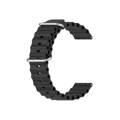 სმარტ საათის სამაჯური For Samsung Galaxy Watch3 41mm / Gear Sport Universal 20mm Wave Design Silicone Replacement Strap Solid Color Wrist Band - Black - TechMall.geსმარტ საათის სამაჯური For Samsung Galaxy Watch3 41mm / Gear Sport Universal 20mm Wave Design Silicone Replacement Strap Solid Color Wrist Band - Black - TechMall.ge ,სმარტ საათის სამაჯური For Samsung Galaxy Watch3 41mm / Gear Sport Universal 20mm Wave Design Silicone Replacement Strap Solid Color Wrist Band - Black - TechMall.ge