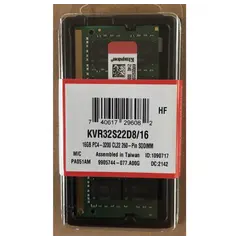 ოპერატიული მეხსიერება RAM Kingston DDR4 16GB Kingston KVR32S22D8/16 SODIMM - TechMall.geოპერატიული მეხსიერება RAM Kingston DDR4 16GB Kingston KVR32S22D8/16 SODIMM - TechMall.ge ,ოპერატიული მეხსიერება RAM Kingston DDR4 16GB Kingston KVR32S22D8/16 SODIMM - TechMall.ge