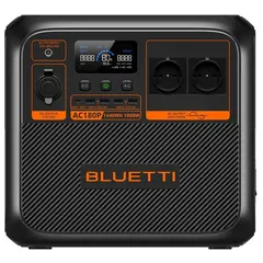 ელექტრო სადგური Bluetti AC180P, 1440Wh, USB-C, USB-A, Power Station, Black - TechMall.geელექტრო სადგური Bluetti AC180P, 1440Wh, USB-C, USB-A, Power Station, Black - TechMall.ge ,ელექტრო სადგური Bluetti AC180P, 1440Wh, USB-C, USB-A, Power Station, Black - TechMall.ge