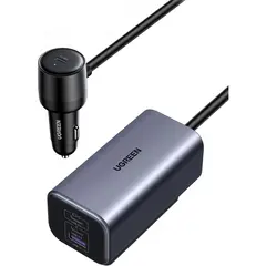 მანქანის დამტენი UGREEN EC706 (35571), 150W, Type-C, USB, Car Charger, Grey - TechMall.geმანქანის დამტენი UGREEN EC706 (35571), 150W, Type-C, USB, Car Charger, Grey - TechMall.ge ,მანქანის დამტენი UGREEN EC706 (35571), 150W, Type-C, USB, Car Charger, Grey - TechMall.ge