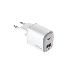ადაპტერი Celly 35W 1xUSB-C, USB-A GaN Wall Charger White - TechMall.geადაპტერი Celly 35W 1xUSB-C, USB-A GaN Wall Charger White - TechMall.ge ,ადაპტერი Celly 35W 1xUSB-C, USB-A GaN Wall Charger White - TechMall.ge