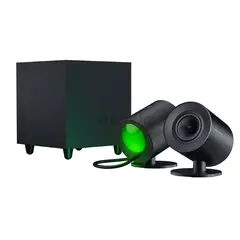 დინამიკი Razer Multimedia speaker Nommo V 2.1, USB, BT, RGB, black - TechMall.geდინამიკი Razer Multimedia speaker Nommo V 2.1, USB, BT, RGB, black - TechMall.ge ,დინამიკი Razer Multimedia speaker Nommo V 2.1, USB, BT, RGB, black - TechMall.ge