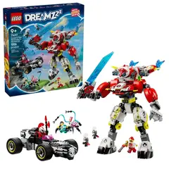 ლეგო LEGO Constructor DREAMZzz Cooper's Tiger Mech & Zero's Hot Rod Car - TechMall.geლეგო LEGO Constructor DREAMZzz Cooper's Tiger Mech & Zero's Hot Rod Car - TechMall.ge ,ლეგო LEGO Constructor DREAMZzz Cooper's Tiger Mech & Zero's Hot Rod Car - TechMall.ge