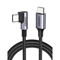 USB კაბელი UGREEN US255 (50122), 60W, Type-C to Angled Type-C Round, 0.5m, Grey - TechMall.geUSB კაბელი UGREEN US255 (50122), 60W, Type-C to Angled Type-C Round, 0.5m, Grey - TechMall.ge ,USB კაბელი UGREEN US255 (50122), 60W, Type-C to Angled Type-C Round, 0.5m, Grey - TechMall.ge