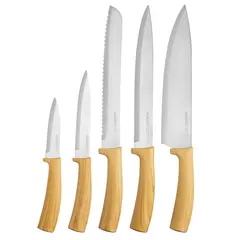 დანების ნაკრები Ardesto AR2105WD Midori, 5pcs, Knifes Set, Silver/Wood - TechMall.geდანების ნაკრები Ardesto AR2105WD Midori, 5pcs, Knifes Set, Silver/Wood - TechMall.ge ,დანების ნაკრები Ardesto AR2105WD Midori, 5pcs, Knifes Set, Silver/Wood - TechMall.ge