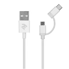 USB კაბელი 2E Cable USB to Micro Type C 5V/2.4A White 1m - TechMall.geUSB კაბელი 2E Cable USB to Micro Type C 5V/2.4A White 1m - TechMall.ge ,USB კაბელი 2E Cable USB to Micro Type C 5V/2.4A White 1m - TechMall.ge