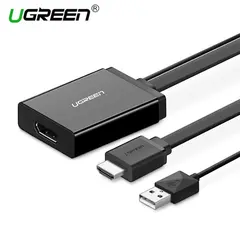 HDMI გადამყვანი UGREEN MM107 (40238) HDMI to DP Converter 0.5m (Black) + USB for power - TechMall.geHDMI გადამყვანი UGREEN MM107 (40238) HDMI to DP Converter 0.5m (Black) + USB for power - TechMall.ge ,HDMI გადამყვანი UGREEN MM107 (40238) HDMI to DP Converter 0.5m (Black) + USB for power - TechMall.ge