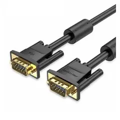კაბელი VENTION DAEBI VGA (3+6) MALE TO MALE CABLE WITH FERRITE CORES 3M BLACK - TechMall.geკაბელი VENTION DAEBI VGA (3+6) MALE TO MALE CABLE WITH FERRITE CORES 3M BLACK - TechMall.ge ,კაბელი VENTION DAEBI VGA (3+6) MALE TO MALE CABLE WITH FERRITE CORES 3M BLACK - TechMall.ge