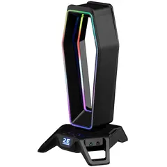 ყურსასმენის სადგამი 2E 2E-GST330UB Gaming 3in1 GST330 Headset Stand, RGB, USB, Black - TechMall.geყურსასმენის სადგამი 2E 2E-GST330UB Gaming 3in1 GST330 Headset Stand, RGB, USB, Black - TechMall.ge ,ყურსასმენის სადგამი 2E 2E-GST330UB Gaming 3in1 GST330 Headset Stand, RGB, USB, Black - TechMall.ge