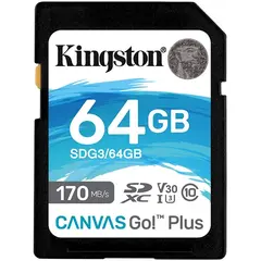მეხსიერების ბარათი Kingston SDG3/64GB 64GB SDXC C10 UHS-I U3 R170/W70MB/s Canvas Go Plus - TechMall.geმეხსიერების ბარათი Kingston SDG3/64GB 64GB SDXC C10 UHS-I U3 R170/W70MB/s Canvas Go Plus - TechMall.ge ,მეხსიერების ბარათი Kingston SDG3/64GB 64GB SDXC C10 UHS-I U3 R170/W70MB/s Canvas Go Plus - TechMall.ge