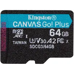 მეხსიერების ბარათი Kingston SDCG3/64GBSP 64GB microSDXC C10 UHS-I U3 A2 R170/W70MB/s - TechMall.geმეხსიერების ბარათი Kingston SDCG3/64GBSP 64GB microSDXC C10 UHS-I U3 A2 R170/W70MB/s - TechMall.ge ,მეხსიერების ბარათი Kingston SDCG3/64GBSP 64GB microSDXC C10 UHS-I U3 A2 R170/W70MB/s - TechMall.ge