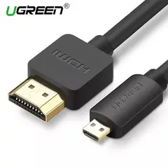 HDMI კაბელი UGREEN HD127 (30102) Micro HDMI to HDMI Cable 1.5m (Black) - TechMall.geHDMI კაბელი UGREEN HD127 (30102) Micro HDMI to HDMI Cable 1.5m (Black) - TechMall.ge ,HDMI კაბელი UGREEN HD127 (30102) Micro HDMI to HDMI Cable 1.5m (Black) - TechMall.ge