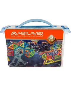 მაგნიტური კონსტრუქტორის ნაკრები Magplayer Designer magnetic set 48 e. MPT-48 - TechMall.geმაგნიტური კონსტრუქტორის ნაკრები Magplayer Designer magnetic set 48 e. MPT-48 - TechMall.ge ,მაგნიტური კონსტრუქტორის ნაკრები Magplayer Designer magnetic set 48 e. MPT-48 - TechMall.ge