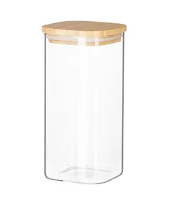 ქილა Ardesto Jar Fresh, 700 ml, square, glass, bamboo - TechMall.geქილა Ardesto Jar Fresh, 700 ml, square, glass, bamboo - TechMall.ge ,ქილა Ardesto Jar Fresh, 700 ml, square, glass, bamboo - TechMall.ge