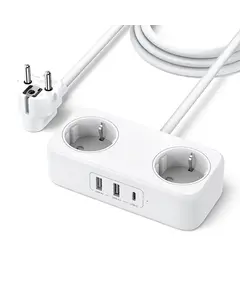 დენის გამანაწილებელი UGREEN CD280 (50683), 30W, 2 Socket, USB-A, USB-C, 1.8m, White - TechMall.geდენის გამანაწილებელი UGREEN CD280 (50683), 30W, 2 Socket, USB-A, USB-C, 1.8m, White - TechMall.ge ,დენის გამანაწილებელი UGREEN CD280 (50683), 30W, 2 Socket, USB-A, USB-C, 1.8m, White - TechMall.ge
