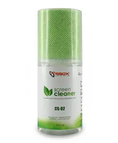 ეკრანის საწმენდი საშუალება SBOX Screen Cleaner CS-02 200 ml Green - TechMall.geეკრანის საწმენდი საშუალება SBOX Screen Cleaner CS-02 200 ml Green - TechMall.ge ,ეკრანის საწმენდი საშუალება SBOX Screen Cleaner CS-02 200 ml Green - TechMall.ge
