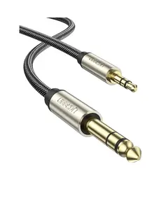 აუდიო კაბელი UGREEN (10630) 3.5mm to 6.35mm TRS Stereo Audio Cable 5m (Gray) - TechMall.geაუდიო კაბელი UGREEN (10630) 3.5mm to 6.35mm TRS Stereo Audio Cable 5m (Gray) - TechMall.ge ,აუდიო კაბელი UGREEN (10630) 3.5mm to 6.35mm TRS Stereo Audio Cable 5m (Gray) - TechMall.ge