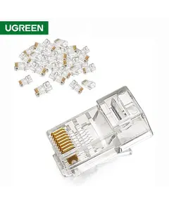 კონექტორი UGREEN (50246) NW110 RJ45 Network Connector for UTP Cat5 100pcs - TechMall.geკონექტორი UGREEN (50246) NW110 RJ45 Network Connector for UTP Cat5 100pcs - TechMall.ge ,კონექტორი UGREEN (50246) NW110 RJ45 Network Connector for UTP Cat5 100pcs - TechMall.ge