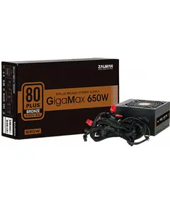 ქულერი Zalman Power supply GigaMax 650-GVII (650W),200-240VAC,88%,80+Bronze,aPFC,120mm,MB24,CPU(4+4),5xSATA,2xPCIe,3xMOLEX, 1xFDD,OCP,OVP,OPP,OTP,UVP,SCP1xFDD - TechMall.geქულერი Zalman Power supply GigaMax 650-GVII (650W),200-240VAC,88%,80+Bronze,aPFC,120mm,MB24,CPU(4+4),5xSATA,2xPCIe,3xMOLEX, 1xFDD,OCP,OVP,OPP,OTP,UVP,SCP1xFDD - TechMall.ge ,ქულერი Zalman Power supply GigaMax 650-GVII (650W),200-240VAC,88%,80+Bronze,aPFC,120mm,MB24,CPU(4+4),5xSATA,2xPCIe,3xMOLEX, 1xFDD,OCP,OVP,OPP,OTP,UVP,SCP1xFDD - TechMall.ge