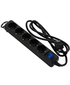 Power strip 2E Power strip 5XSchuko switch 3G*1.5мм, 5м, black - TechMall.gePower strip 2E Power strip 5XSchuko switch 3G*1.5мм, 5м, black - TechMall.ge ,Power strip 2E Power strip 5XSchuko switch 3G*1.5мм, 5м, black - TechMall.ge