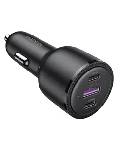 Car charger UGREEN CD239 (20467), 69W, USB, 2xUSB-C, Type-c Black - TechMall.geCar charger UGREEN CD239 (20467), 69W, USB, 2xUSB-C, Type-c Black - TechMall.ge ,Car charger UGREEN CD239 (20467), 69W, USB, 2xUSB-C, Type-c Black - TechMall.ge