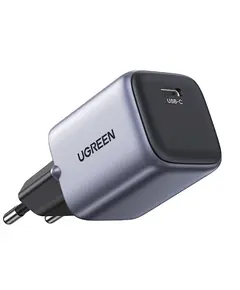 Charger UGREEN CD319 (90666) Nexode, 30W, Single port, USB-C, Type-c, Space Gray - TechMall.geCharger UGREEN CD319 (90666) Nexode, 30W, Single port, USB-C, Type-c, Space Gray - TechMall.ge ,Charger UGREEN CD319 (90666) Nexode, 30W, Single port, USB-C, Type-c, Space Gray - TechMall.ge