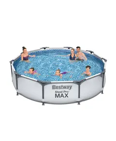 კარკასული აუზი Bestway Steel Pro Max Frame Pool 3.05mx76cm 56406 - TechMall.geკარკასული აუზი Bestway Steel Pro Max Frame Pool 3.05mx76cm 56406 - TechMall.ge ,კარკასული აუზი Bestway Steel Pro Max Frame Pool 3.05mx76cm 56406 - TechMall.ge