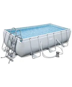 კარკასული აუზი Bestway Power Steel Frame Pool Set with Filter Pump 404 x 201 x 100 cm - TechMall.geკარკასული აუზი Bestway Power Steel Frame Pool Set with Filter Pump 404 x 201 x 100 cm - TechMall.ge ,კარკასული აუზი Bestway Power Steel Frame Pool Set with Filter Pump 404 x 201 x 100 cm - TechMall.ge