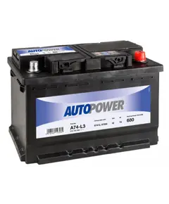 აკუმულატორი AUTOPOWER A74L3H6R 74 ა*ს R+ - TechMall.geაკუმულატორი AUTOPOWER A74L3H6R 74 ა*ს R+ - TechMall.ge ,აკუმულატორი AUTOPOWER A74L3H6R 74 ა*ს R+ - TechMall.ge