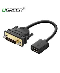 Adapter UGREEN 20118 DVI Male to HDMI Female Adapter Cable 22cm (Black) DVI TO HDMI - TechMall.geAdapter UGREEN 20118 DVI Male to HDMI Female Adapter Cable 22cm (Black) DVI TO HDMI - TechMall.ge ,Adapter UGREEN 20118 DVI Male to HDMI Female Adapter Cable 22cm (Black) DVI TO HDMI - TechMall.ge