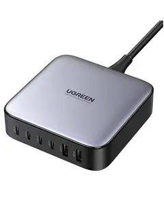 დამტენი UGREEN CD271 (40914), 200W, 4xUSB-C, Type-c, 2xUSB, Space Gray - TechMall.geდამტენი UGREEN CD271 (40914), 200W, 4xUSB-C, Type-c, 2xUSB, Space Gray - TechMall.ge ,დამტენი UGREEN CD271 (40914), 200W, 4xUSB-C, Type-c, 2xUSB, Space Gray - TechMall.ge