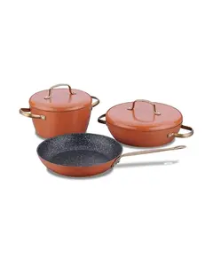 ქვაბების ნაკრები Korkmaz A2607-1 VINTAGE Brown Cookware Set (5 pcs) - TechMall.geქვაბების ნაკრები Korkmaz A2607-1 VINTAGE Brown Cookware Set (5 pcs) - TechMall.ge ,ქვაბების ნაკრები Korkmaz A2607-1 VINTAGE Brown Cookware Set (5 pcs) - TechMall.ge