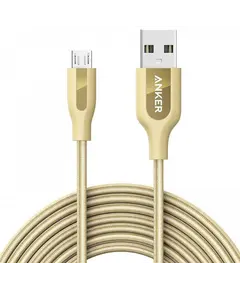 Cable ANKER - MICRO USB 3FT GOLDEN A8142HB1 A81420B1 - TechMall.geCable ANKER - MICRO USB 3FT GOLDEN A8142HB1 A81420B1 - TechMall.ge ,Cable ANKER - MICRO USB 3FT GOLDEN A8142HB1 A81420B1 - TechMall.ge