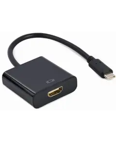 Adapter Gembird A-CM-HDMIF-04 USB Type-C to HDMI adapter 4K/60Hz 15cm Black - TechMall.geAdapter Gembird A-CM-HDMIF-04 USB Type-C to HDMI adapter 4K/60Hz 15cm Black - TechMall.ge ,Adapter Gembird A-CM-HDMIF-04 USB Type-C to HDMI adapter 4K/60Hz 15cm Black - TechMall.ge