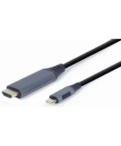 კაბელი Gembird CC-USB3C-HDMI-01-6 USB Type-C to HDMI display Adapter cable 1.8 m - TechMall.geკაბელი Gembird CC-USB3C-HDMI-01-6 USB Type-C to HDMI display Adapter cable 1.8 m - TechMall.ge ,კაბელი Gembird CC-USB3C-HDMI-01-6 USB Type-C to HDMI display Adapter cable 1.8 m - TechMall.ge
