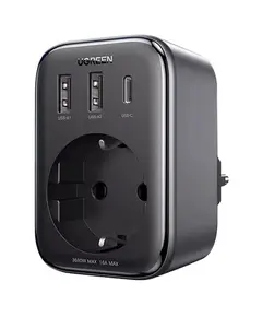 ადაპტერი UGREEN CD314 (90613), 30W, 1 Socket, USB-A, USB-C, Gray - TechMall.geადაპტერი UGREEN CD314 (90613), 30W, 1 Socket, USB-A, USB-C, Gray - TechMall.ge ,ადაპტერი UGREEN CD314 (90613), 30W, 1 Socket, USB-A, USB-C, Gray - TechMall.ge
