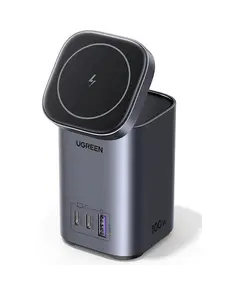 უსადენო დამტენი UGREEN 15076, 100W, USB-C, USB, Gray - TechMall.geუსადენო დამტენი UGREEN 15076, 100W, USB-C, USB, Gray - TechMall.ge ,უსადენო დამტენი UGREEN 15076, 100W, USB-C, USB, Gray - TechMall.ge