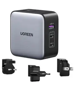 დამტენი UGREEN CD296 (90409), 65W, USB, USB-C, Gray - TechMall.geდამტენი UGREEN CD296 (90409), 65W, USB, USB-C, Gray - TechMall.ge ,დამტენი UGREEN CD296 (90409), 65W, USB, USB-C, Gray - TechMall.ge