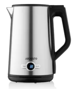 ელექტრო ჩაიდანი Ardesto Electric kettle  Steel Collection EKL-X52E, 1.7L, LED display, double-walled, STRIX, silver - TechMall.geელექტრო ჩაიდანი Ardesto Electric kettle  Steel Collection EKL-X52E, 1.7L, LED display, double-walled, STRIX, silver - TechMall.ge ,ელექტრო ჩაიდანი Ardesto Electric kettle  Steel Collection EKL-X52E, 1.7L, LED display, double-walled, STRIX, silver - TechMall.ge