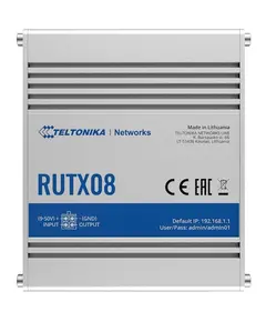 Router Teltonika RUTX08000000, 1000Mbps, Router, White - TechMall.geRouter Teltonika RUTX08000000, 1000Mbps, Router, White - TechMall.ge ,Router Teltonika RUTX08000000, 1000Mbps, Router, White - TechMall.ge