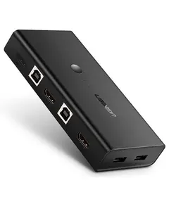 KVM switch UGREEN CM200 (50744), HDMI 2 IN 1 KVM Switcher, 4K*2K@30HZ, Black - TechMall.geKVM switch UGREEN CM200 (50744), HDMI 2 IN 1 KVM Switcher, 4K*2K@30HZ, Black - TechMall.ge ,KVM switch UGREEN CM200 (50744), HDMI 2 IN 1 KVM Switcher, 4K*2K@30HZ, Black - TechMall.ge