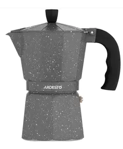 ყავის მადუღარა Ardesto Coffee Maker Gemini Molise, 9 cups, grey, aluminum - TechMall.geყავის მადუღარა Ardesto Coffee Maker Gemini Molise, 9 cups, grey, aluminum - TechMall.ge ,ყავის მადუღარა Ardesto Coffee Maker Gemini Molise, 9 cups, grey, aluminum - TechMall.ge